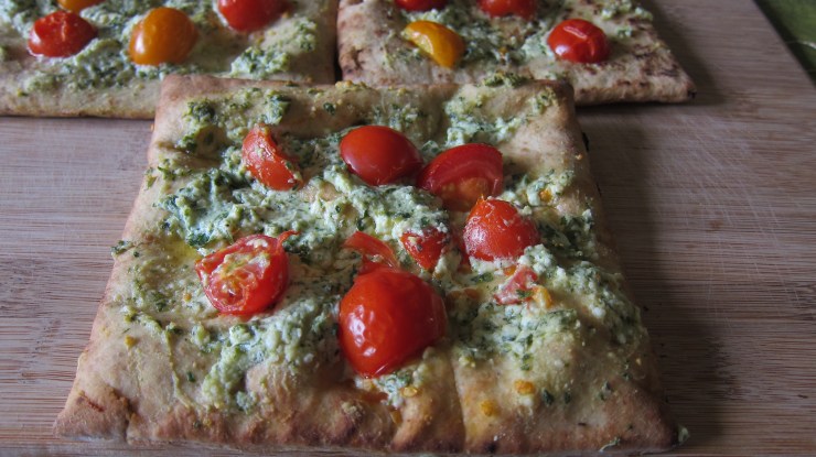 Parsley Feta Pita by Tiny Chili Pepper