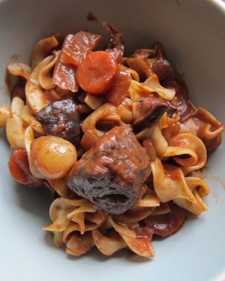 Mushroom Bourguignon
